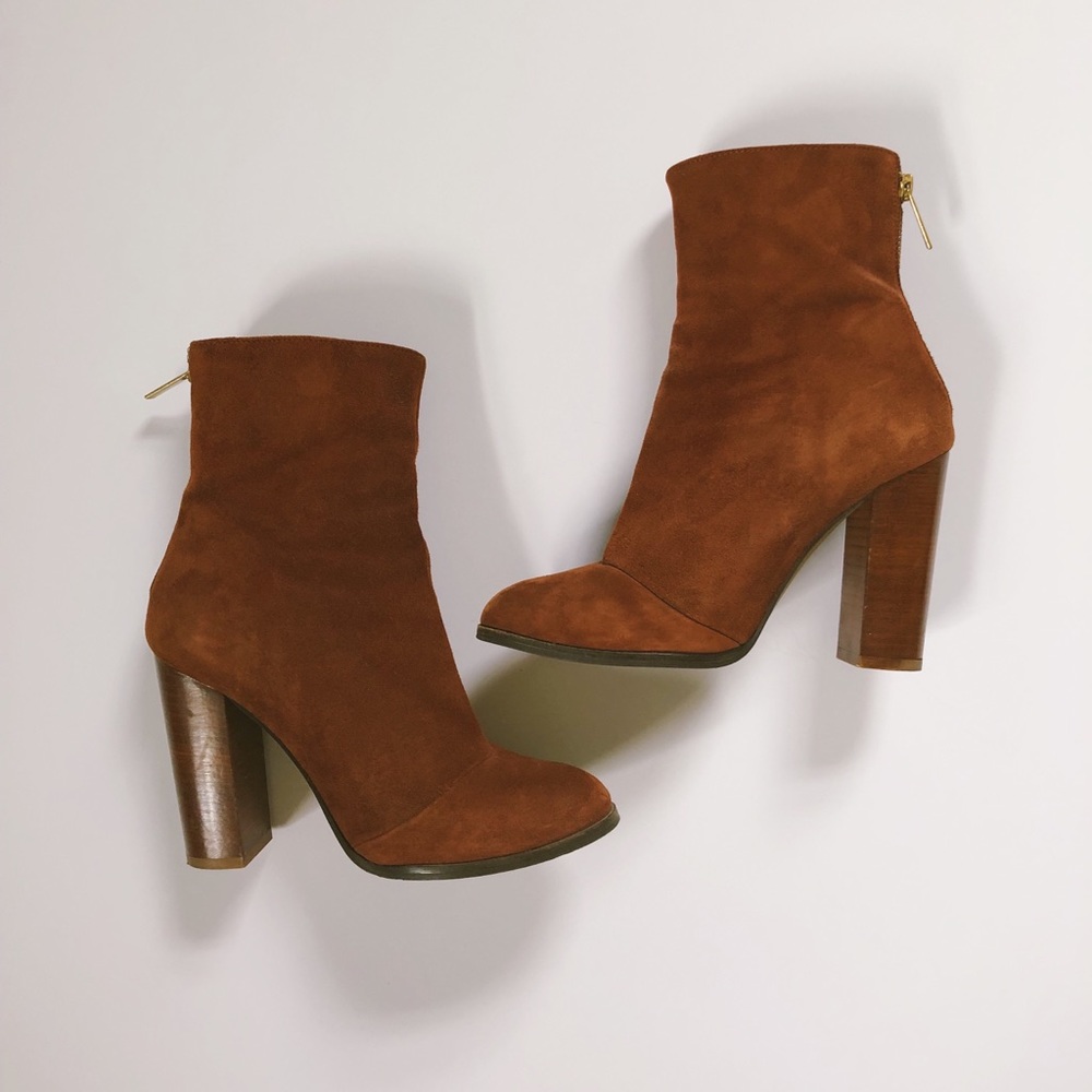 Intentionally Blank Tan Boots